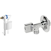 Roca A822502400 Mecanismo de alimentación lateral con rosca metálica Blanco &amp- Wolfpack 4020012 Llave Angular 1-2x3-8